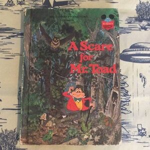 A Scare for Mr. Toad Book by Walt Disney Productions, 1985